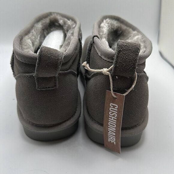 CUSHIONAIRE Women's pull on boot 7.5 GRAY - Picture 4 of 7